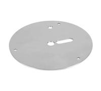 Staffa rotonda inox per lampade rotanti 145mm