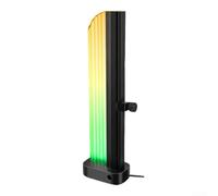 Staffa Scheda Video 5V 3-Pin Anti-Abbassamento LED(Black) | Interfaccia 5V 3-Pin, compatibile motherboard, visivo temperato, installazione per semplice, design compatto