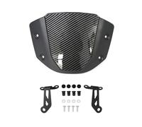 Staffa Schermo Di Protezione Del Deflettore Vento Anteriore Parabrezza Motociclo Per CB650R CB 650 R 2024-2025 Deflettore Vento(Fibra di carbonio)