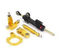 Staffa Smorzamento Staffa Montaggio Stabilizzatore Ammortizzatore Sterzo CNC Moto Per YAMAHA YZF R7 2021 2022 2023 Con Controllo Ammortizzatore Regolabile Sterzo Stabilizzare Montaggio(Imposta 23)