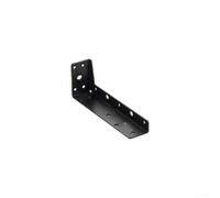 Staffa sospesa per montaggio a parete, in acciaio resistente, con design a fori multipli per un'installazione sicura, adatta per mensole e armadi TV (230 mm)