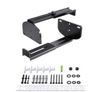 Staffa Soundbar - Supporto Soundbar per Altoparlanti [Massimo Carico 16kg]Profondità Regolabile (9,9 cm-16,9 cm) , Compatibile con Samsung, Bose, Vizio, LG, Sony, JBL, Sonos e Altre Marche, Metallo