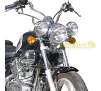 Staffa Spaan fari supplementari cromata per Keeway Super Shadow 250/V Blade 250i