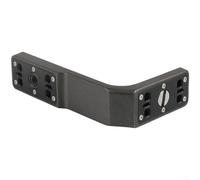 Staffa specifica per Insta360 X5 che supporta il supporto standard per treppiede da 1/4-20 e un rapido riposizionamento tra angoli orizzontali verticali della fotocamera