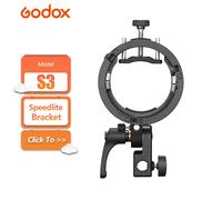 Staffa Speedlite Godox S3 con supporto Bowens per accessori Flash On-camera V100 V860 AD200Pro II