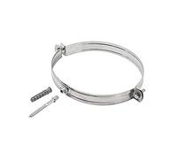 staffa stufa a pellet collare di fissaggio per canna fumaria acciaio inox staffa pellet (D100 mm PZ3)