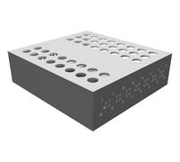 Staffa Supporto a Muro per Switch di Rete ZyXEL GS1005HP PoE - 5 Porte Holder