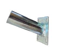 Staffa Supporto a parete per Proiettori e Fari In acciaio zincato da Ø 50x14 cm.