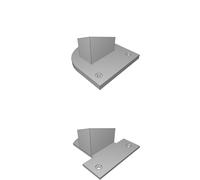Staffa Supporto Angolata per Speaker Logitech Z5500 Satellite Stampato 3D