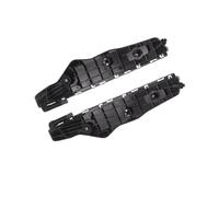 Staffa Supporto Anteriore Paraurti Staffa Fissaggio Paraurti Anteriore Per Land Per Cruiser Prado 2009-2013, Plastica Nera, Sinistra/destra, Confezione Da 2