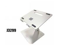 STAFFA SUPPORTO BASE REGOLABILE IN LEGA ALLUMINIO PER PC NOTEBOOK TABLET J3299