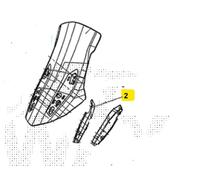 STAFFA SUPPORTO DESTRO PARABREZZA SYM JOYRIDE TCS EURO5+ 300 2026 LJ30W8-IT