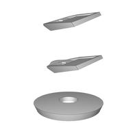 Staffa Supporto GPS per Trail Tech Voyager PRO Yamaha ATV Raptor 700 Kit