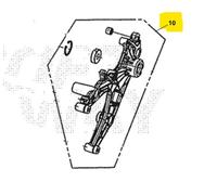 STAFFA SUPPORTO MARMITTA SYM JOYRIDE 300 TCS EURO5+ 300 2024
