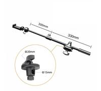 Staffa Supporto Microfono Clip Microfono Portatile Affidabilità Rotante Versati