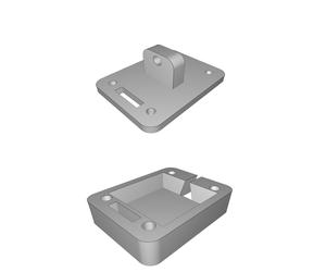 Staffa Supporto Modulo GPS per NEO-6M Antenna Holder Stampato 3D Stand