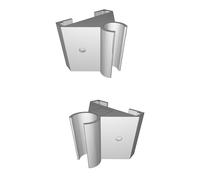 Staffa Supporto Palo per Telecamera Wyze Cam 1/2" 3/4" Tenda Montaggio Kit