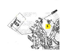 STAFFA SUPPORTO PEDANA DESTRA SYM JOYRIDE TCS EURO5 PLUS 300 2026 LJ30W8-IT