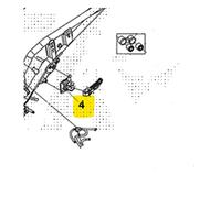 STAFFA SUPPORTO PEDANA SINISTRA SYM JOYRIDE TCS EURO5 PLUS 300 2026 LJ30W8-IT