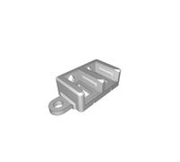 Staffa Supporto per Morsetto WAGO 221 Montaggio Estruso 2020 Alluminio
