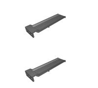 Staffa Supporto Rack per Intel NUC Montaggio Laterale 19 Pollici Server Kit