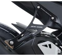 Staffa supporto scarico + piastra fori pedane post. Kawasaki ZX10-R 11-16 R&G