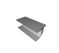 Staffa Supporto Sotto Scrivania per Belkin Pro USB-C Hub Organizer Minimalista