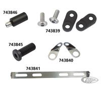 Staffa Supporto Targa Atto 174mm Per Harley-Davidson