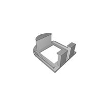 Staffa Supporto Termo-Igrometro per SwitchBot Nakabayashi Dry Box 27L 3D
