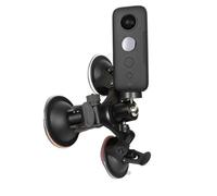 ✅ STAFFA SUPPORTO VENTOSA TRIANGOLARE ADATTATORE PER GOPRO DJI OSMO INSTA 360