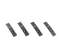 Staffa Tampone Blocco Cuscinetto Kit 4 PZ per Asciugatrice Ariston Indesit AS70