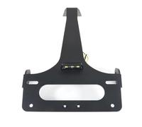 Staffa Targa Portatarga Regolato Per Ducati Per 848 1098 1198 TUTTO L'anno Staffa Porta Targa Posteriore Tail Tidy Fender Eliminator Kit 5052-T6 Alluminio Nero