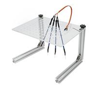 Staffa Telaio BDM, Staffa Telaio BDM LED Argento Strumento di Programmazione ECU Multifunzione con 4 Pin Sonda per Veicolo