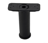 Staffa telescopica in acciaio per supporto letto e modifica dell'altezza dei mobili, con rotazione regolabile in più posizioni (13-22 cm)