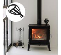 Staffa telescopica per gancio per tubo metallico Scaldabagno Scarico regolabile