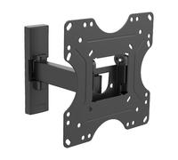 STAFFA TV A PARETE INCLINABILE PER TV LED LCD PLASMA 19"-42" MAX KG.20 OMEGA