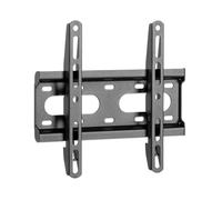 Manhattan 462259 - Supporto da parete per TV (TV da 23 a 42 pollici (diagonale schermo), VESA fino a 200 x 200, distanza dalla parete solo 2,5 cm, max. 45 kg), colore: Nero