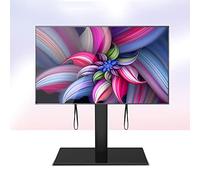 Staffa TV Supporto da Parete per TV Supporto da Tavolo per TV con Chiusura di Regolazione Base per Schermo da Tavolo con Saldatura Senza giunzioni