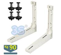 Staffa unità esterna climatizzatore in Polliammide 520x450 mm anticorrosione