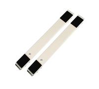 Staffa universale for rulli mobili a 24 ruote Supporto for lavatrice regolabile Supporto for base for frigorifero Scaffali mobili(2pcs White)