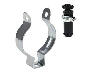 Staffa universale per filtro essiccatore AC in lega di alluminio, staffa di montaggio per modifica del climatizzatore dell'auto, dimensione interna ca. 74 mm, resistente alla