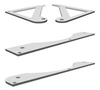 Staffa Ventola 140mm per Case Mini-ITX Silverstone SG13 - Montaggio PSU