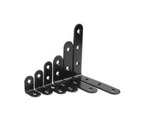 staffe a L, Fissaggio angolare for mobili a L ad angolo retto for guardaroba/scrivania/sedia(50X50X40mm 4pcs)