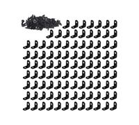 staffe a L, Staffa di collegamento for il fissaggio ripiani for mobili a 90 gradi(Dark 100PCS)