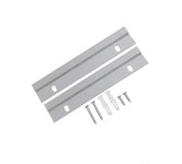 Staffe a sospensione a forma di Z in lega di alluminio, 2 pezzi, 15,2 cm, per appendere quadri e montaggio a specchio, con pannello a parete a filo, adatte per interni ed esterni