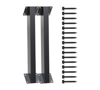 Staffe Angolari - 45 Gradi 2 Pezzi Pergola Supporto Per Scaffale Per Libri, Per Parete Angolo Mobile Testiera Bancone Garage Cucina Esterna Mensola Lavello Recinzione