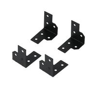 Staffe angolari in ferro da 4 pezzi Custodia in legno Scatola di legno Connettore Protezione dei bordi angolari Accessori hardware for mobili(53X40X31MM type H)