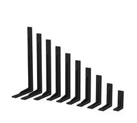 Staffe Angolari Loadbearing 300kg Wall Triangular Support Bracket Suspended TV Cabinet Desk Partition Fixed Heavy-duty Thickened Storage Rack(20 inch 600kg 1pcs)