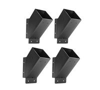 Staffe angolari resistenti a 45° per pergole 4x4, gazebo, ponti e portici. Staffe di supporto resistenti per una facile installazione e la massima stabilità