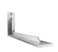 Staffe Angolari Stainless Steel Thickened Heavy-Duty Triangular Bracket Wall Fixed Layer Plate Bracket Storage Rack Suspended TV Cabinet Hidden(SS 8 inch)